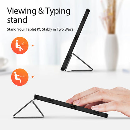 Dux Ducis Domo flip and smart sleep case for Samsung Galaxy Tab S9 - black_3
