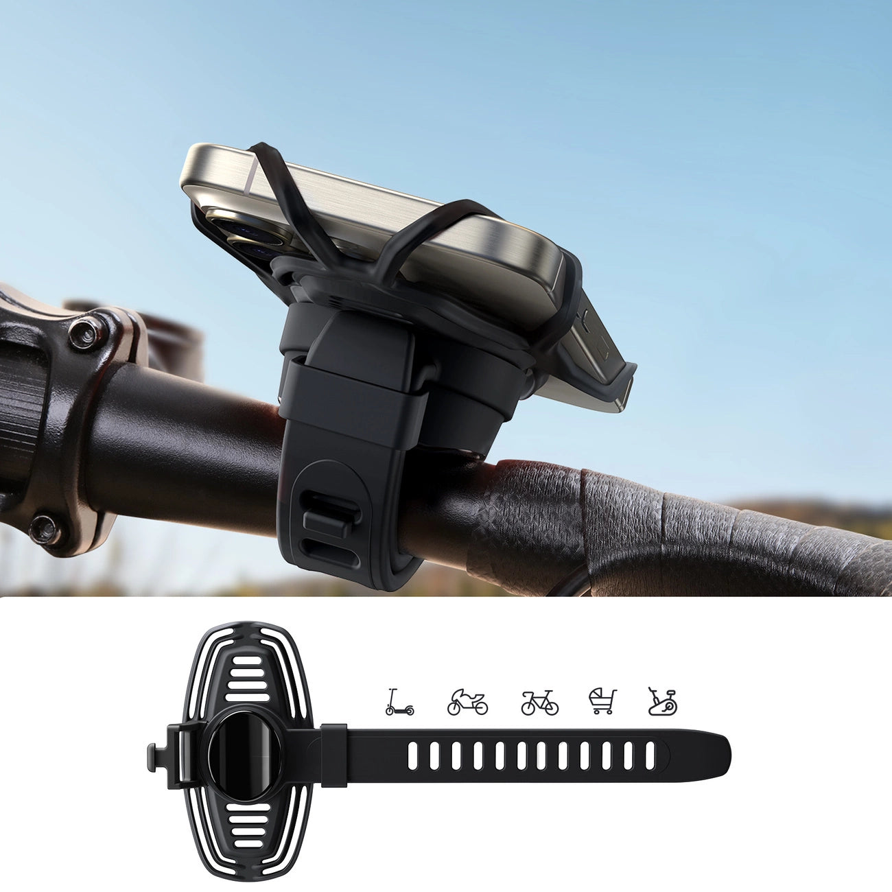 Joyroom Silicone Phone Holder ZS382 (black)_8