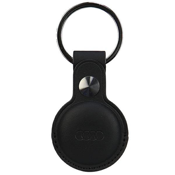 Audi Synthetic Leather AirTag case - black_1