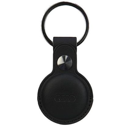 Audi Synthetic Leather AirTag case - black_1