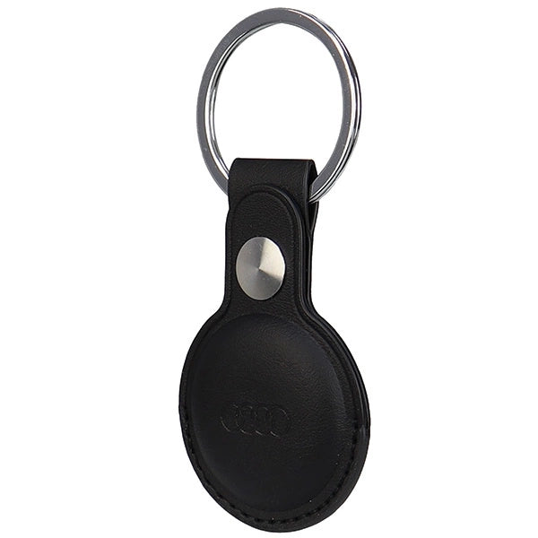Audi Synthetic Leather AirTag case - black_2
