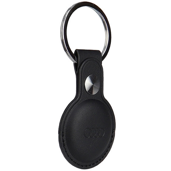 Audi Synthetic Leather AirTag case - black_5