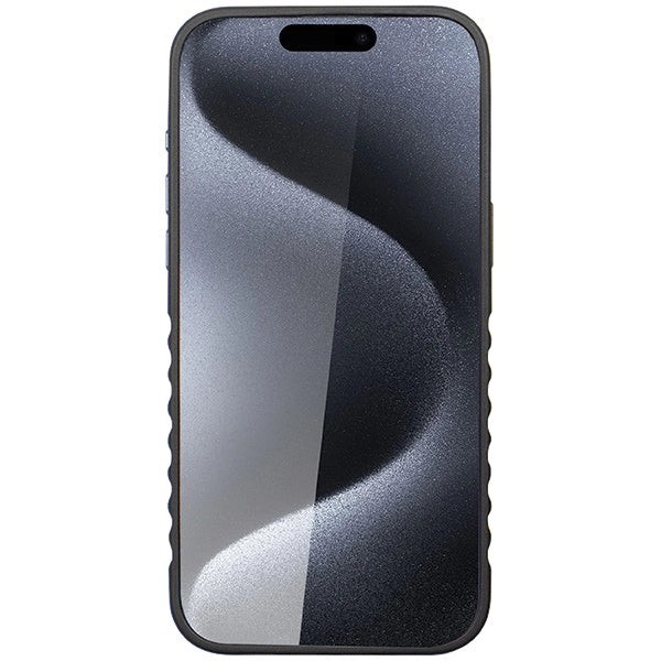 Audi Genuine Leather case with MagSafe for iPhone 15 Pro Max - black and red_3