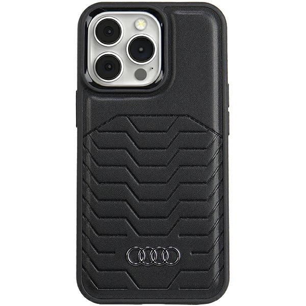 Audi Synthetic Leather case with MagSafe for iPhone 13 Pro / 13 - black_0