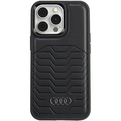Audi Synthetic Leather case with MagSafe for iPhone 13 Pro / 13 - black_0