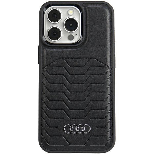 Audi Synthetic Leather case with MagSafe for iPhone 13 Pro / 13 - black_0