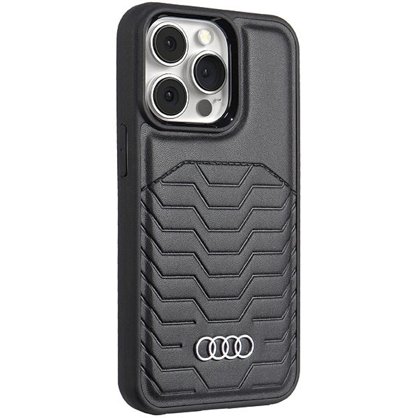 Audi Synthetic Leather case with MagSafe for iPhone 13 Pro / 13 - black_1