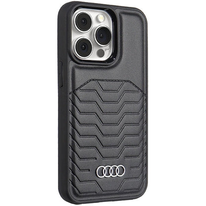Audi Synthetic Leather case with MagSafe for iPhone 13 Pro / 13 - black_1