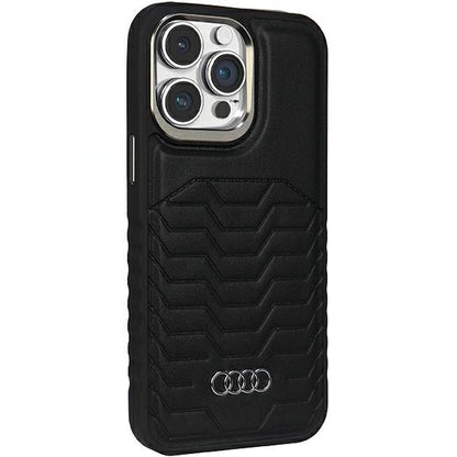 Audi Synthetic Leather case with MagSafe for iPhone 14 Pro - black_5