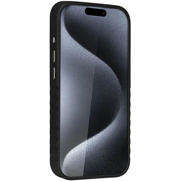 Audi Synthetic Leather case with MagSafe for iPhone 15 Pro Max - black_2