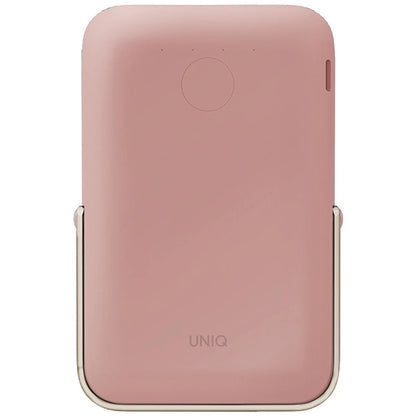 Powerbank Uniq Hoveo magnetic 5000mAh USB-C 20W PD - pink_1