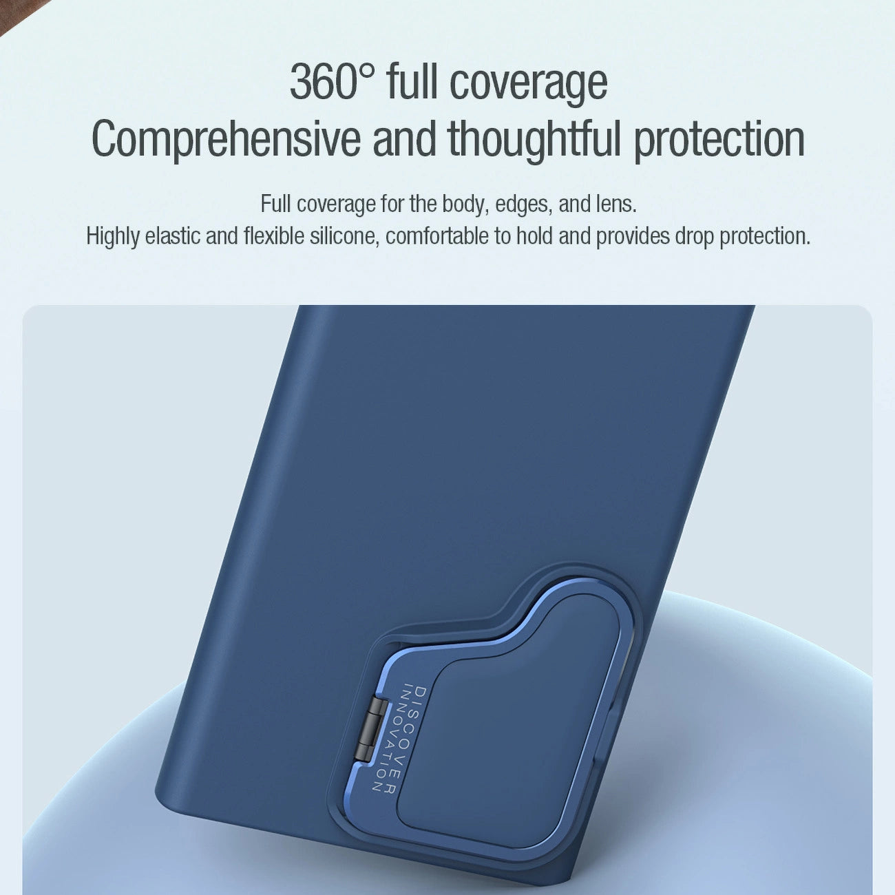 Nillkin CamShield Silky Prop Silicone Case for Samsung Galaxy S24 Ultra - black_12