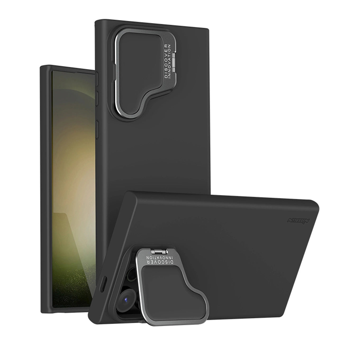 Nillkin CamShield Silky Prop Silicone Case for Samsung Galaxy S24 Ultra - black_3