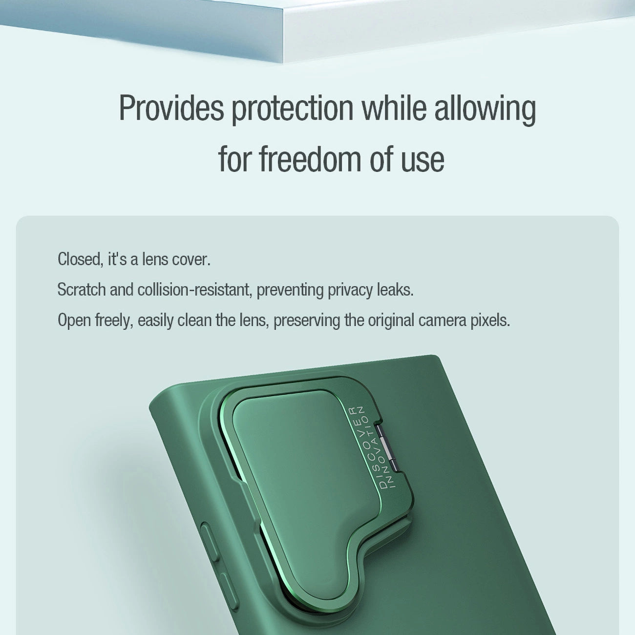 Nillkin CamShield Silky Prop Silicone Case for Samsung Galaxy S24 Ultra - black_7