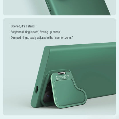 Nillkin CamShield Silky Prop Silicone Case for Samsung Galaxy S24 Ultra - black_8