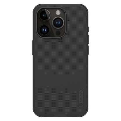 Nillkin Super Frosted Shield Pro Magnetic Case for iPhone 15 Pro Max - black_0