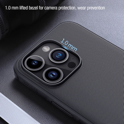 Nillkin Super Frosted Shield Pro Magnetic Case for iPhone 15 Pro Max - black_13