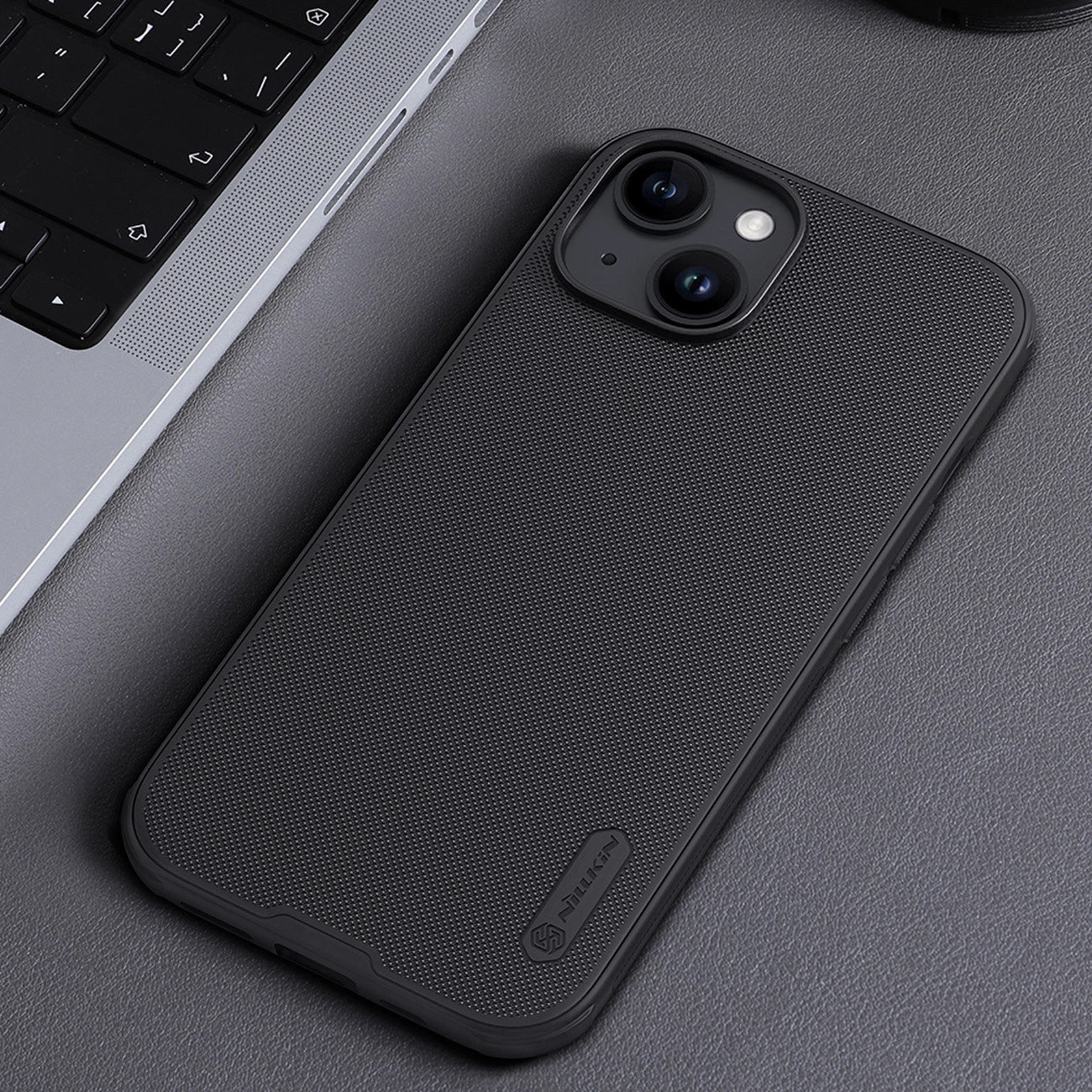 Nillkin Super Frosted Shield Pro Magnetic Case for iPhone 15 - black_12