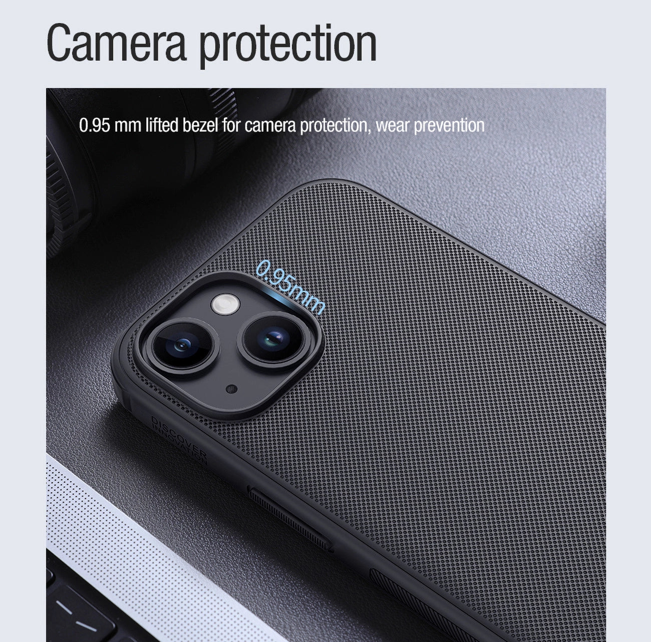 Nillkin Super Frosted Shield Pro Magnetic Case for iPhone 15 - black_13