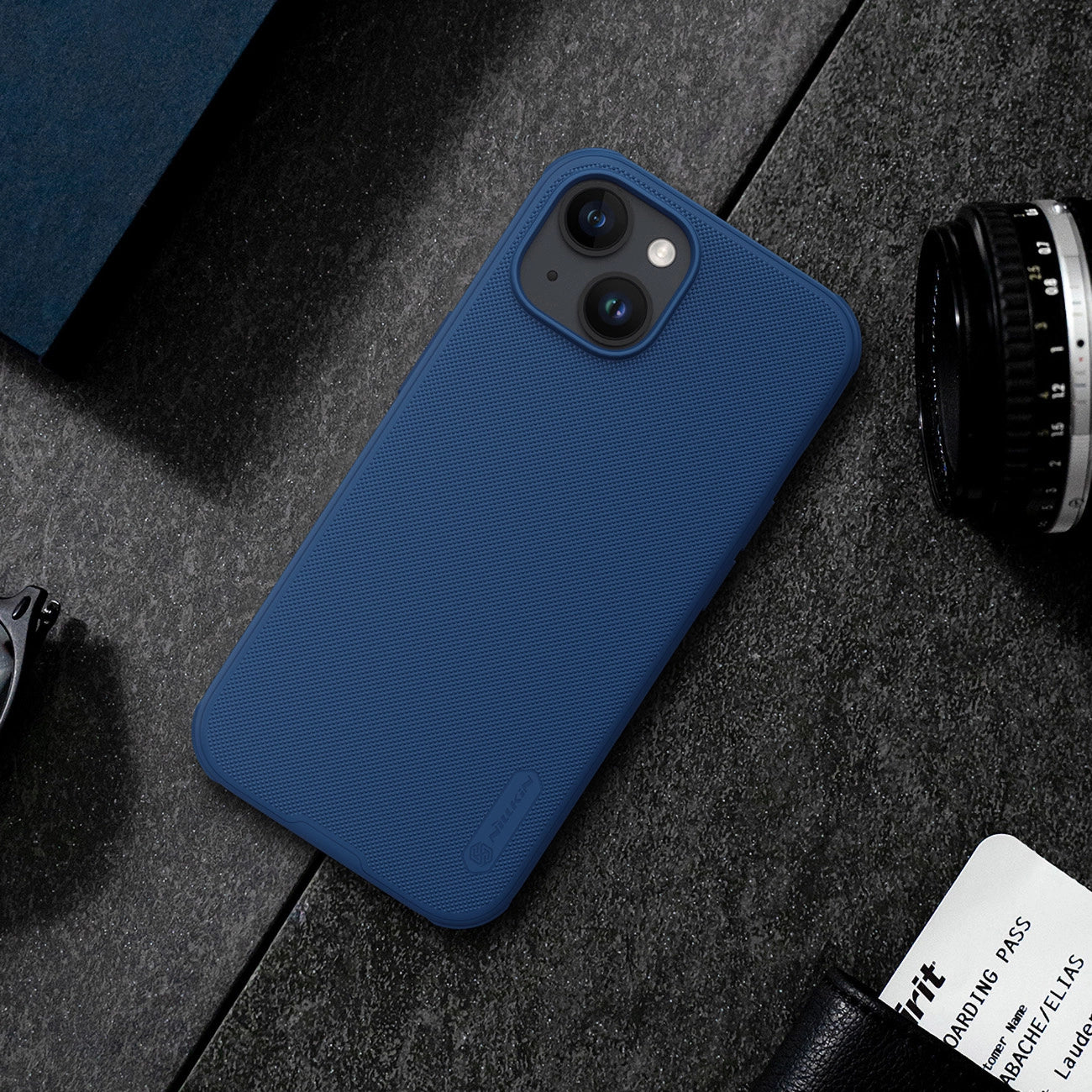 Nillkin Super Frosted Shield Pro Magnetic Case for iPhone 15 - black_17