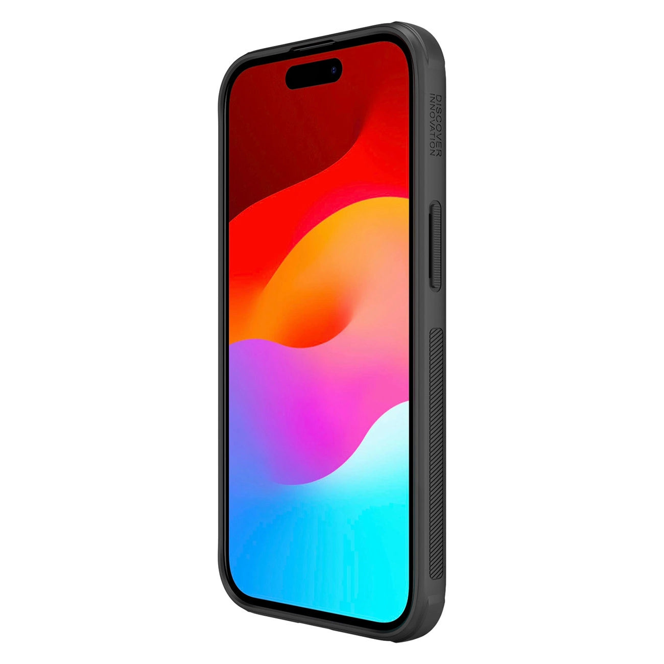 Nillkin Super Frosted Shield Pro Magnetic Case for iPhone 15 - black_4