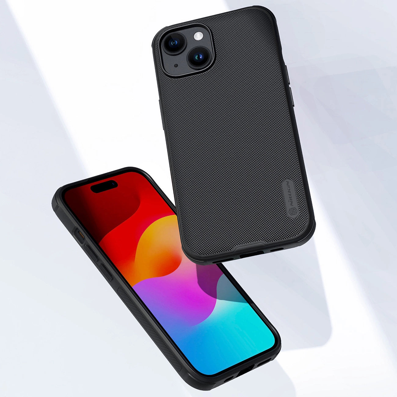 Nillkin Super Frosted Shield Pro Magnetic Case for iPhone 15 - black_6