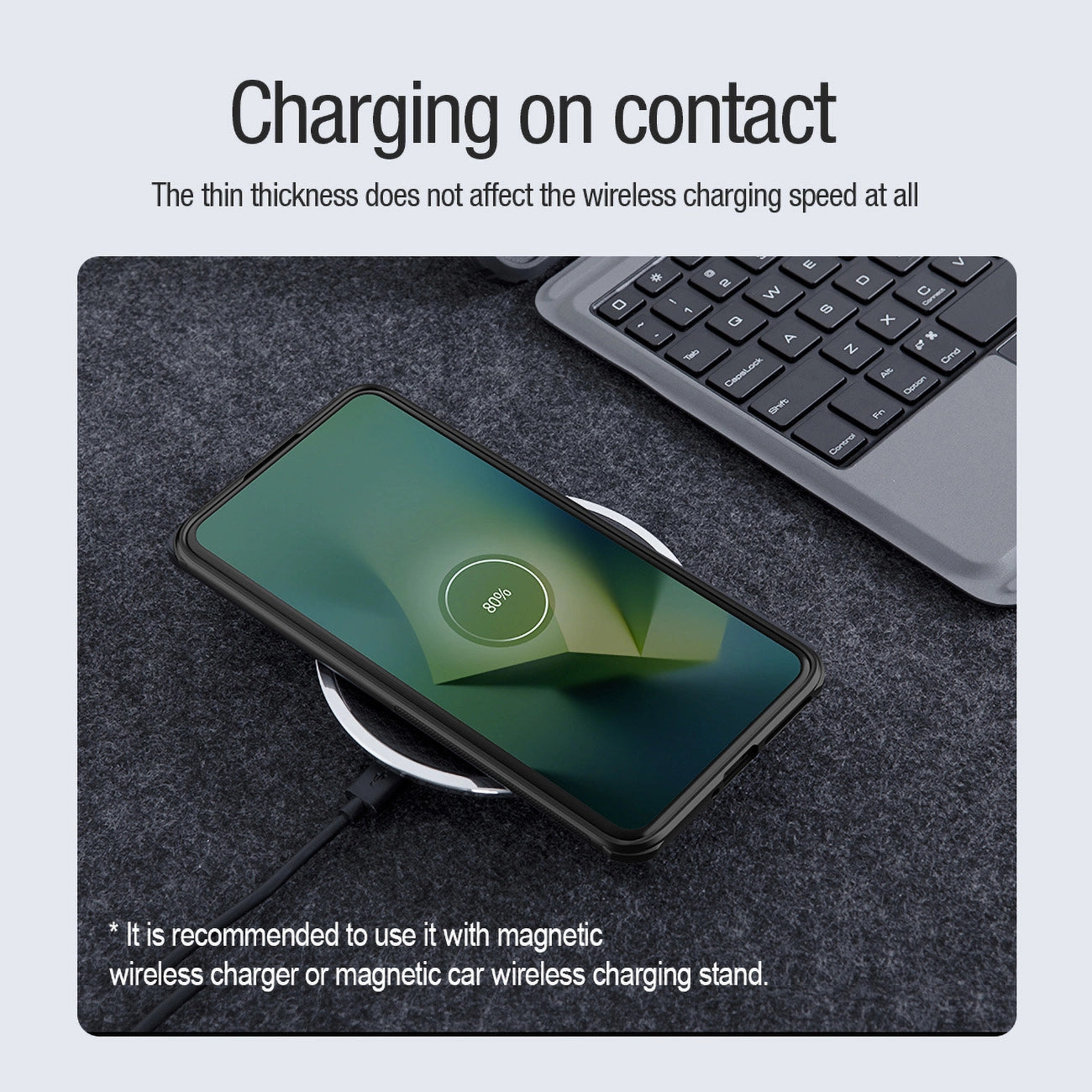 Nillkin Super Frosted Shield Pro Magnetic Case for Xiaomi 14 Pro - black_9