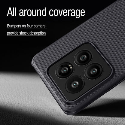 Nillkin Super Frosted Shield Pro Magnetic Case for Xiaomi 14 Pro - black_14