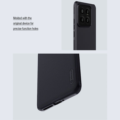 Nillkin Super Frosted Shield Pro Magnetic Case for Xiaomi 14 Pro - black_15
