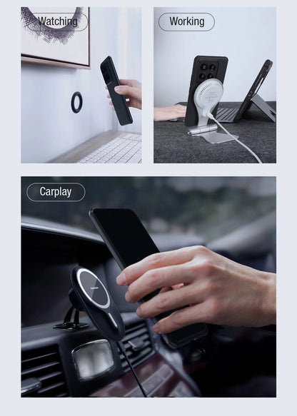 Nillkin Super Frosted Shield Pro Magnetic Case for Xiaomi 14 Pro - black_8