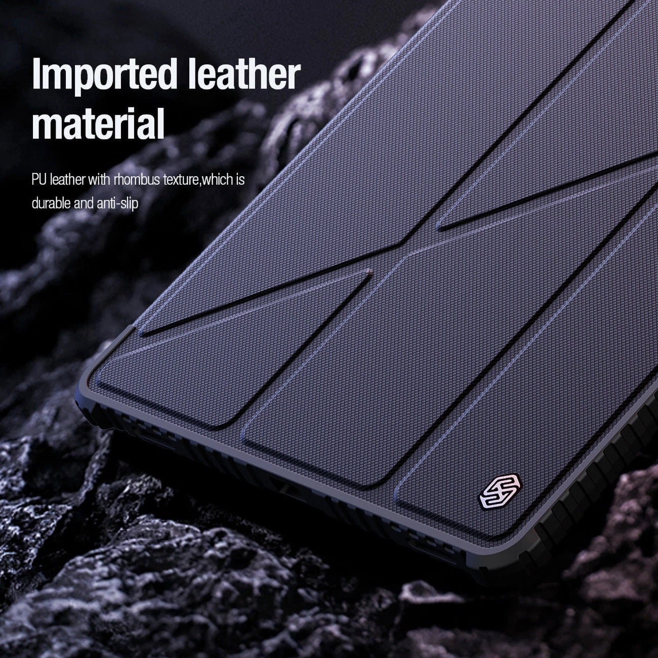 Nillkin Bumper Leather Case Pro case for Samsung Galaxy Tab S9+ - black_15