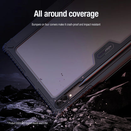 Nillkin Bumper Leather Case Pro case for Samsung Galaxy Tab S9+ - black_17