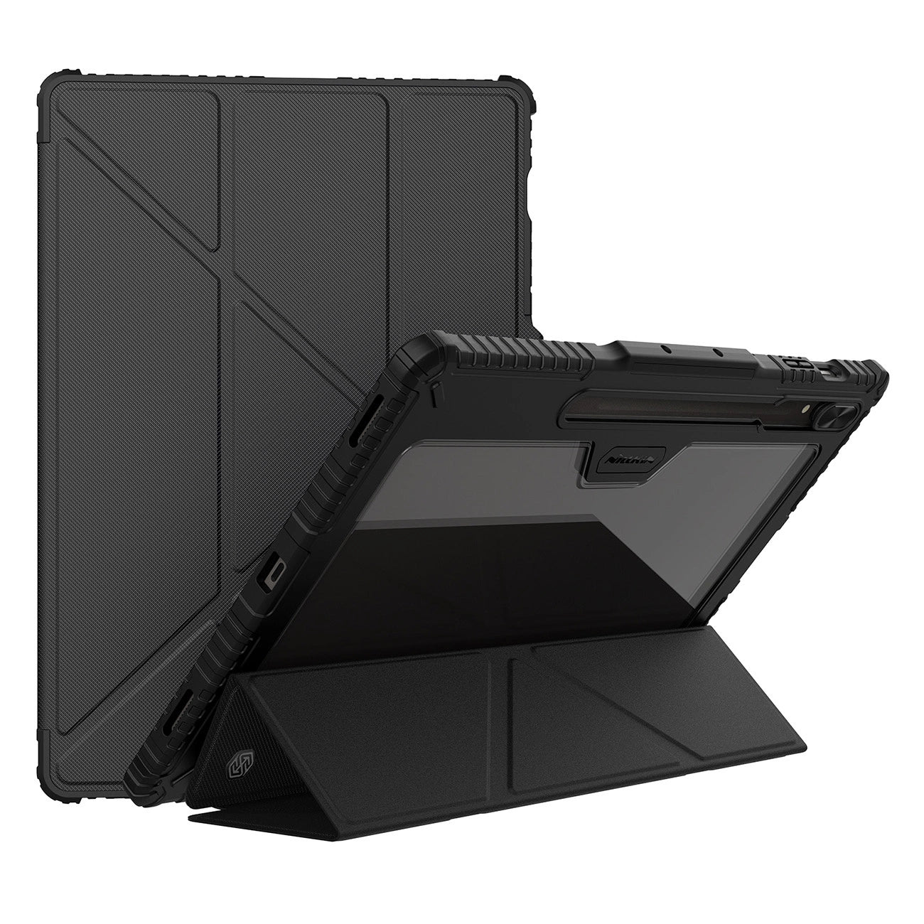 Nillkin Bumper Leather Case Pro case for Samsung Galaxy Tab S9+ - black_2