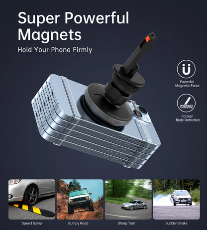 Choetech T204-F magnetic car holder with 15W wireless charging - black_10