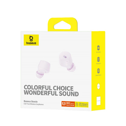 Baseus Bowie E18 Wireless TWS ENC IPX4 Earphones - Purple_12