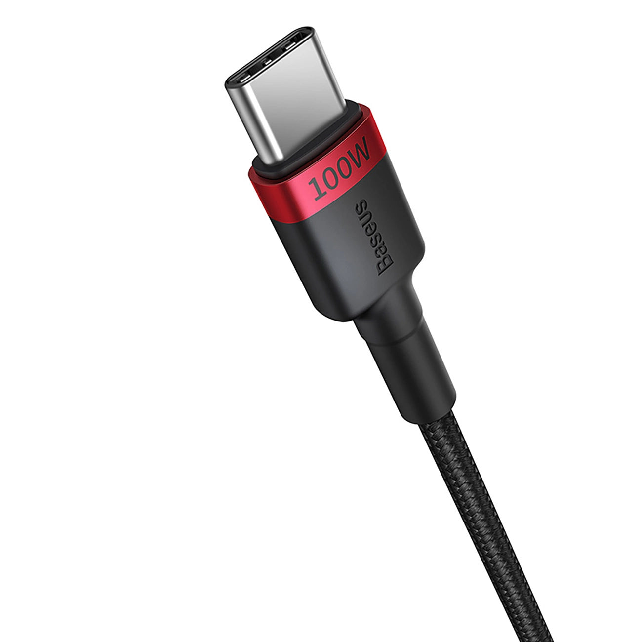 Baseus Cafule USB-C / USB-C cable 100W 1 m - red-black and black-gray (2 pcs.)_4
