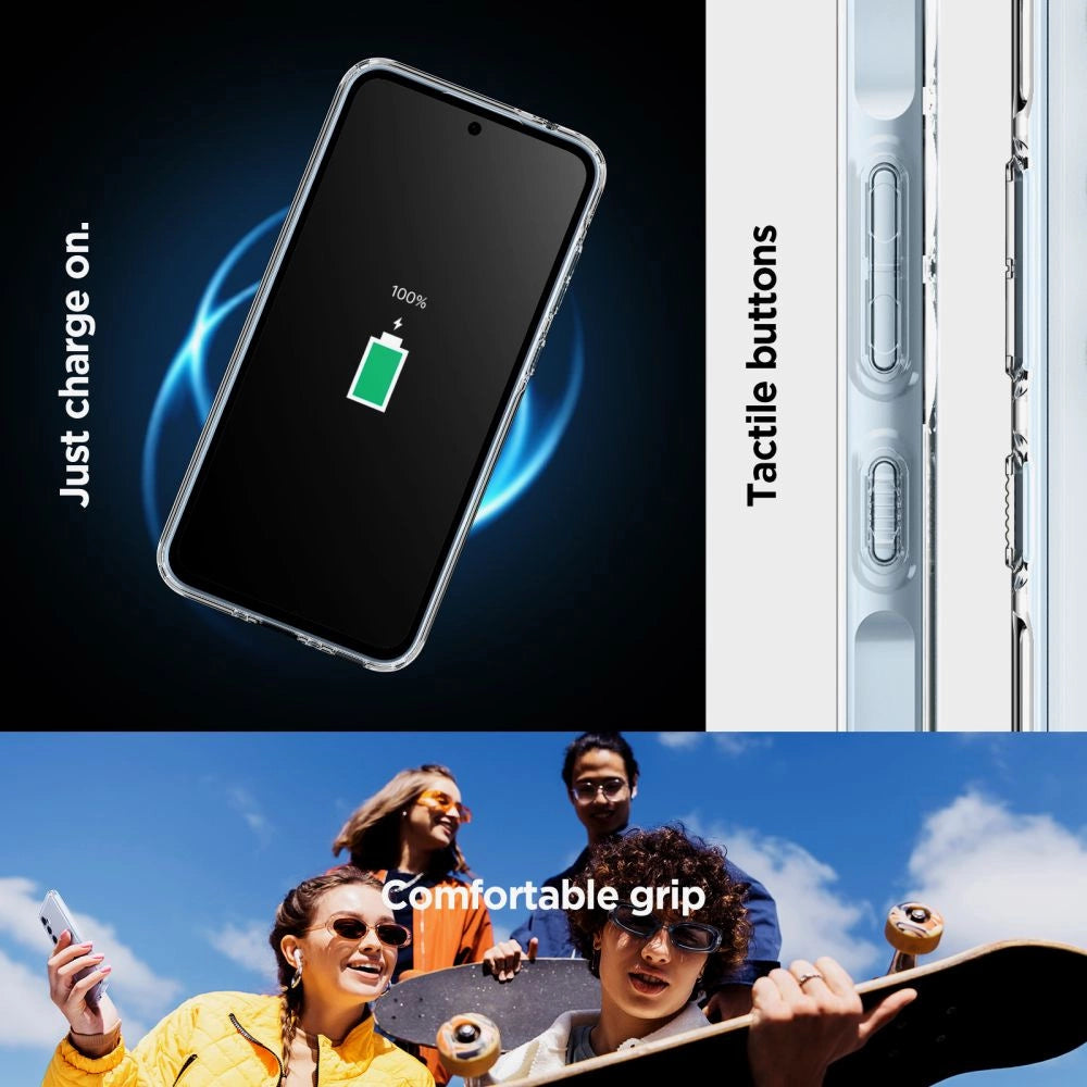 Spigen Ultra Hybrid Case for Samsung Galaxy A35 5G - Transparent_30