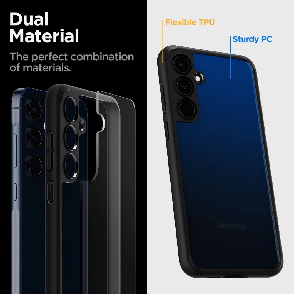 Spigen Ultra Hybrid Case for Samsung Galaxy A55 5G - Matte Black_23