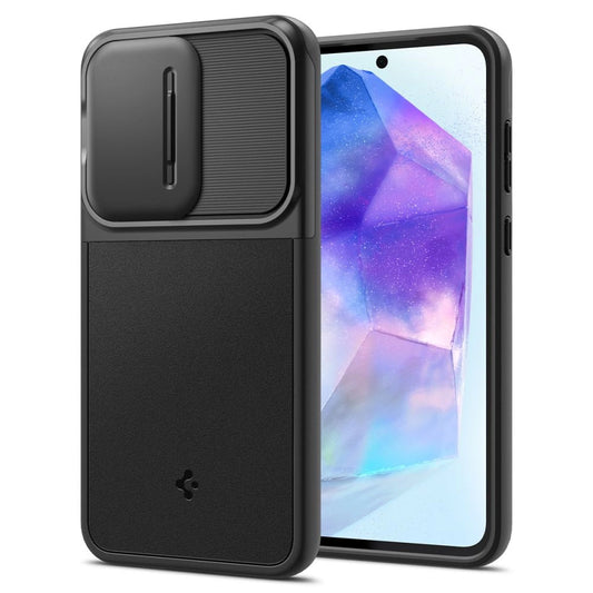 Spigen Optik Armor Case for Samsung Galaxy A55 5G - Black_0