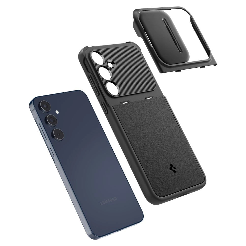 Spigen Optik Armor Case for Samsung Galaxy A55 5G - Black_10