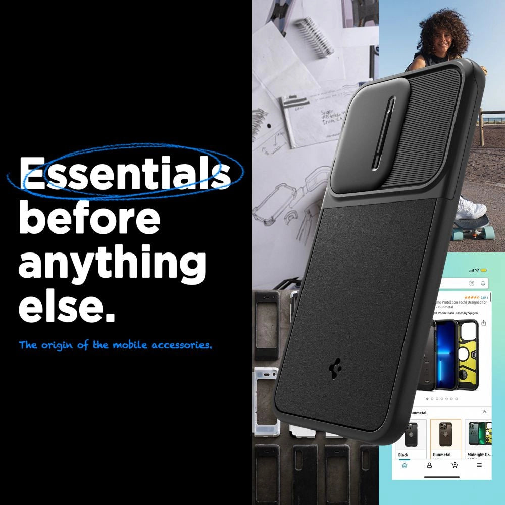 Spigen Optik Armor Case for Samsung Galaxy A55 5G - Black_13