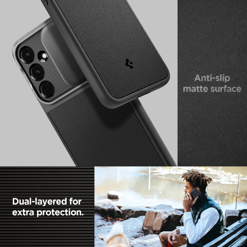 Spigen Optik Armor Case for Samsung Galaxy A55 5G - Black_14