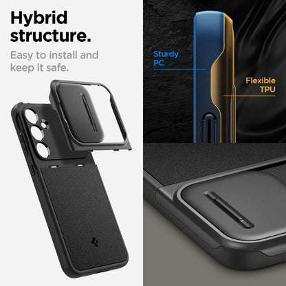 Spigen Optik Armor Case for Samsung Galaxy A55 5G - Black_17