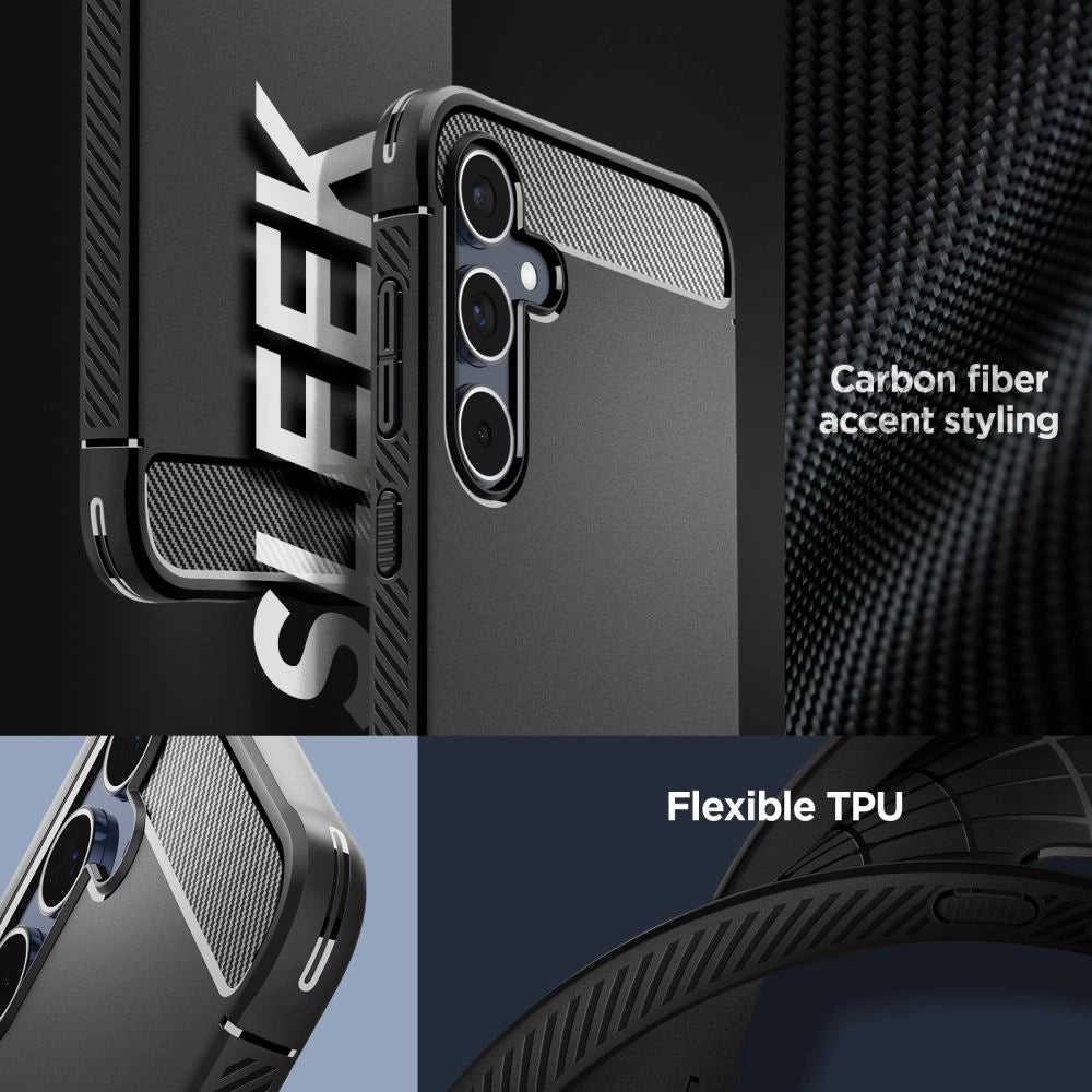 Spigen Rugged Armor Case for Samsung Galaxy A55 5G - Matte Black_12