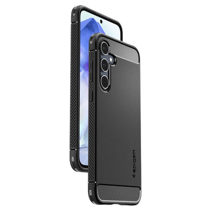 Spigen Rugged Armor Case for Samsung Galaxy A55 5G - Matte Black_8