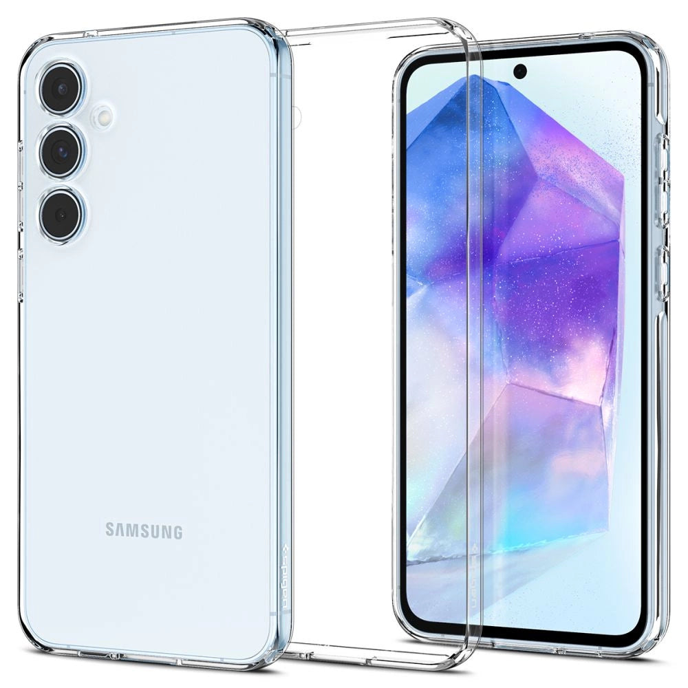 Spigen Liquid Crystal Case for Samsung Galaxy A55 5G - Transparent_0