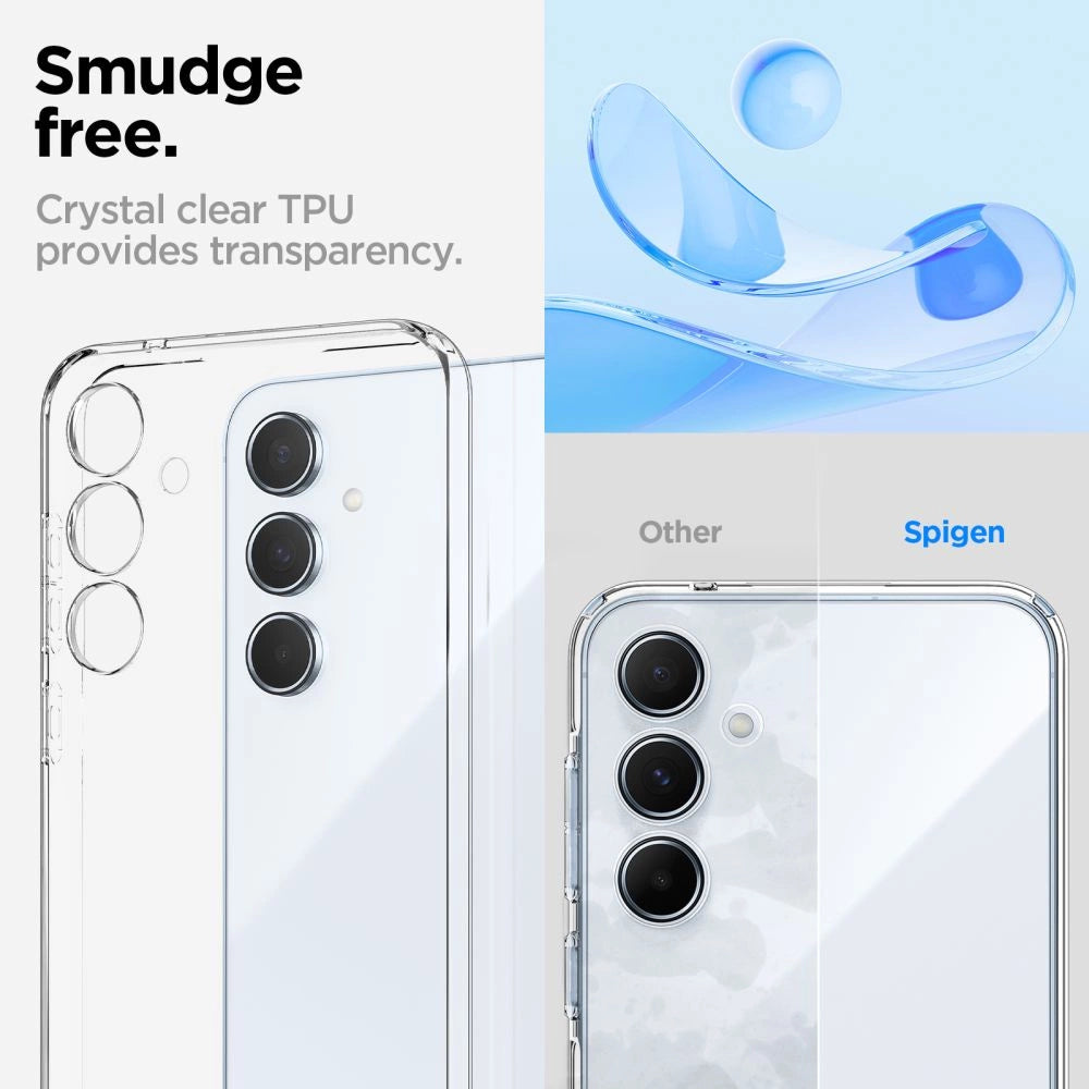 Spigen Liquid Crystal Case for Samsung Galaxy A55 5G - Transparent_21