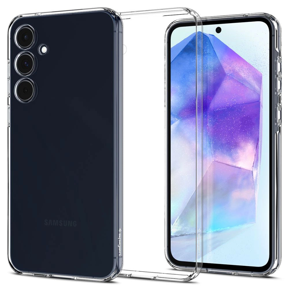 Spigen Liquid Crystal Case for Samsung Galaxy A55 5G - Transparent_3