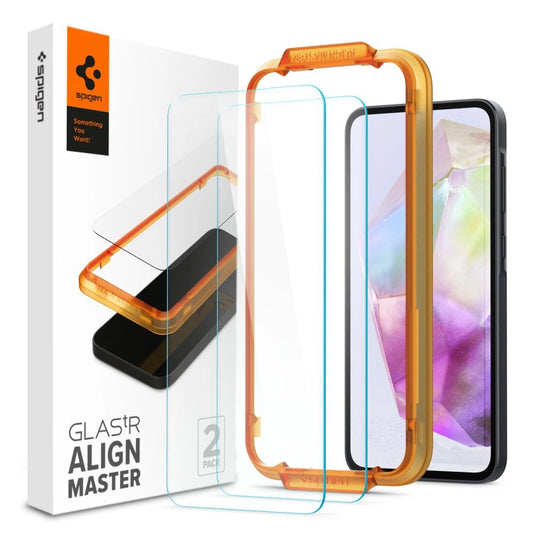 Spigen Glass tR AlignMaster 2 Pack - Samsung Galaxy A35_0