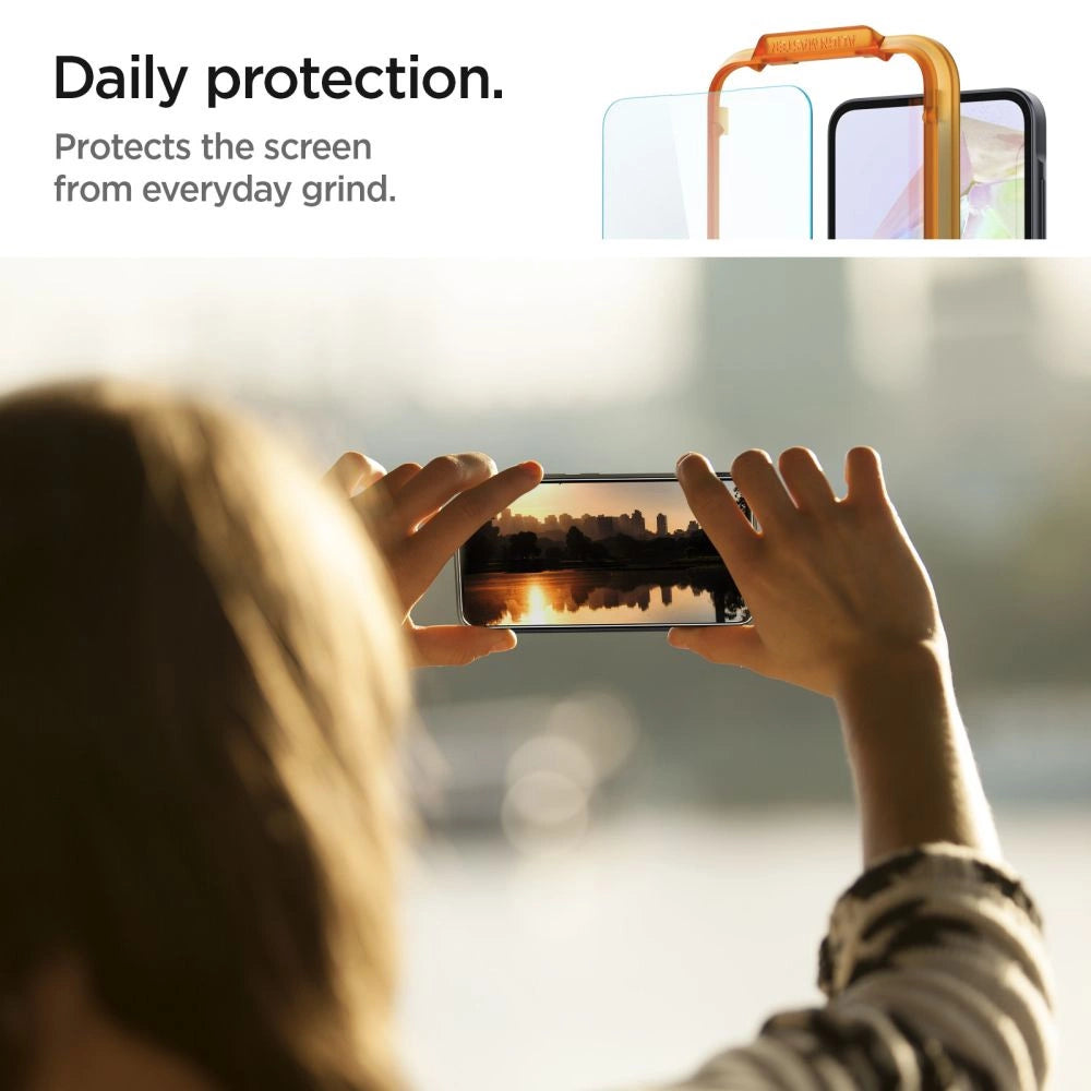 Spigen Glass tR AlignMaster 2 Pack - Samsung Galaxy A35_8